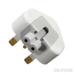 UK 3-Pin Duckhead Plug Adapter for Apple MagSafe & USB-C Chargers