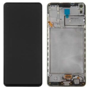 Samsung Galaxy A10s LCD Display Replacement in black, no frame, suitable for screen repairs
