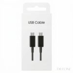 USB-C to USB-C charging cable 1 meter, fast charging, tangle-resistant design for modern devices