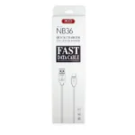 XO NB103 Micro USB Cable – durable, tangle-resistant cable for fast charging and data transfer