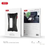 XO C124 Car Tissue Bag – Black, compact tissue holder for car interiors, easy to install and refill.