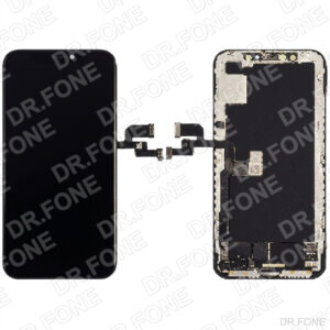 iPhone X Soft OLED Display Assembly Black - High Quality Replacement LCD Screen