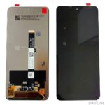 Redmi Note 9T 5G LCD display replacement in black, no frame, suitable for device repairs