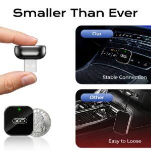 Ultra-Compact Wireless CarPlay & Android Auto Adapter – XO CZ026