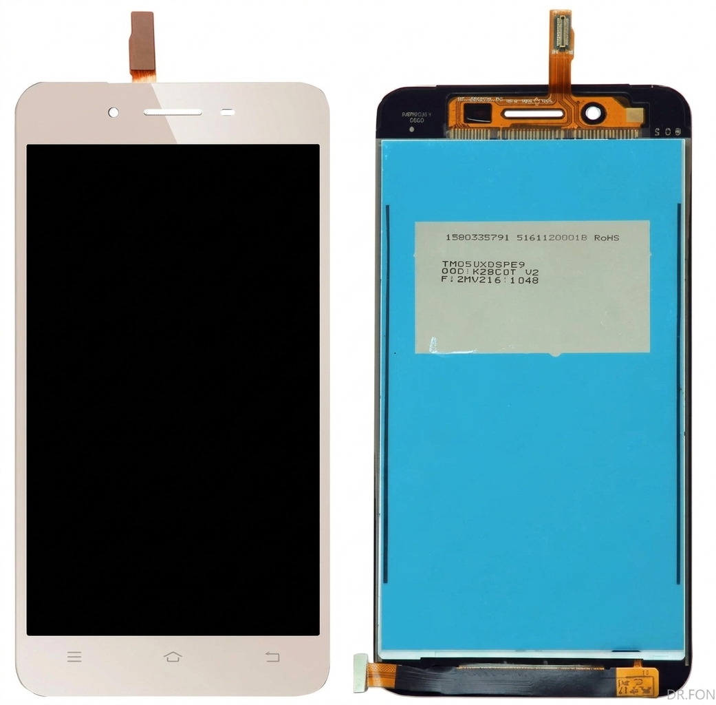 DRFONE-IMG-2193 Vivo Y51/Y53/Y55 original black LCD display and digitizer assembly replacement part