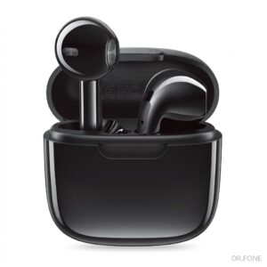 X23 TWS Bluetooth Headset in black, true wireless earbuds with compact ergonomic design