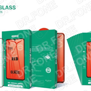 Redmi 10C 3D clear tempered glass screen protector with full coverage and high clarity