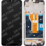 OPPO Realme C11 (4G) 2021 LCD replacement display in black, compatible and high-quality part