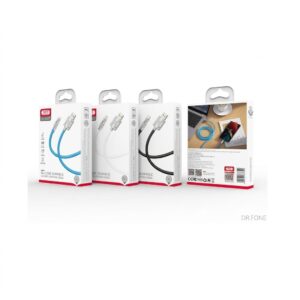 NB227 1.2M Micro USB Data Cable with silicone TPE and zinc alloy, supports 6A fast charging