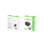 RIXUS 44W Universal Surface Charger compatible with Microsoft Surface devices, shown with connector and compact design