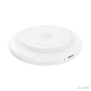 XO CX031 15W wireless inductive charger set in white with USB-C to USB-C cable and adapter included