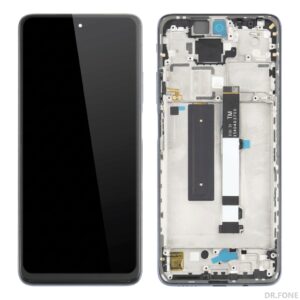 LCD display replacement for Xiaomi Redmi Note 13 PRO 5G in gray, high-quality screen for repair or upgrade