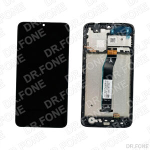 Xiaomi Redmi A3 4G 2024 LCD display with touchscreen and black frame, replacement part