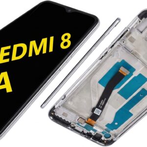 Refurbished LCD Display Assembly with Frame for Xiaomi Redmi 8/8A, Black