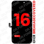 iPhone 16 Soft OLED Screen Assembly – Premium XO7 Replacement