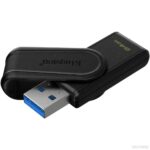 Kingston 64GB USB 3.2 Flash Drive – DataTraveler Exodia S, Black