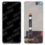 Realme 8 5G and Narzo 30 5G LCD display replacement in black, compatible with 2021 models.