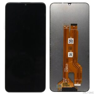 Black replacement LCD screen for Realme C61, C63 4G, and N63 4G (2023) showing clear display and sleek design