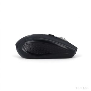 Maxlife Wireless Optical Mouse, 800/1000/1600 DPI, Ergonomic Black