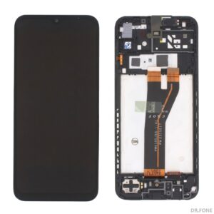 Samsung Galaxy A14 4G (A145F) black LCD replacement screen, 2023 model, high quality display for phone repairs