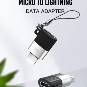 NB149-D USB-C to Lightning Connector Adapter by XO for iPhone, iPad – compact, durable charging and syncing accessory