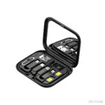 RIXUS Travel Data Cable Set Box for mobile devices, compact and organized cable set, ideal for travel and charging