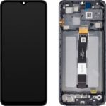 Black LCD touchscreen fullset replacement compatible with Redmi 8, Redmi 8A, and Redmi 8A Pro models