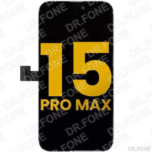 Refurbished OLED Display Assembly for iPhone 15 Pro Max with Dynamic Island and FaceID support