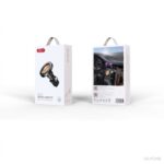 XO Magnetic Car Phone Holder 129 black-transparent for air vent mount, compatible with smartphones