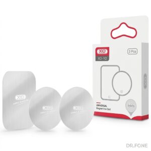 XO-Y2 Universal Magnetic Mirror Stand featuring a sleek mirror finish and magnetic mobile holder design