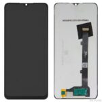 Black LCD display replacement for ZTE Blade A52 and Blade A72 5G, compatible screen part for phone repair.