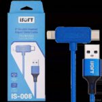 ISOFT IS-006 dual interface repair data cable for iPhone diagnostic and flashing tools sold at DR.FONE store in Cyprus