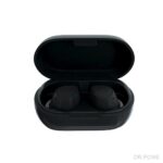 Maxlife MXBE-04 TWS Bluetooth 5.3 Earphones, Matte Black, USB-C Case