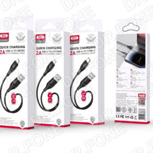 NB238 Zeus Series 3M USB Type-C liquid silicone cable, high-elastic, tangle-free design