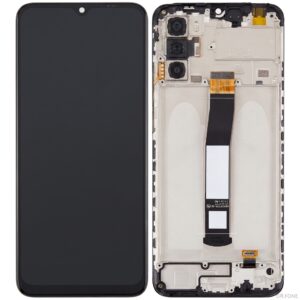 LCD Assembly with Frame for Xiaomi Redmi 10C Aftermarket Plus