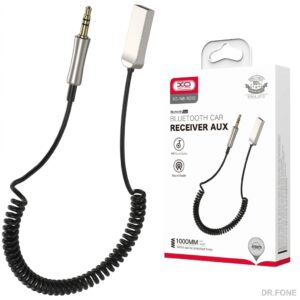 NB-R202 Bluetooth receiving cable adapter, black, audio streaming accessory, no charging function