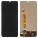 Oppo F9 and F9 Pro LCD display screen replacement in black, quality repair part for restoring visuals and touch functionality.