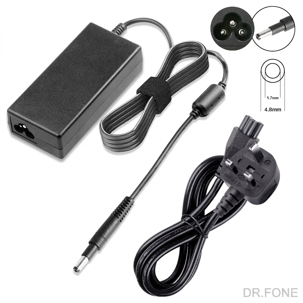 DRFONE-IMG-2355 Akyga 19.5V 2.3A 45W laptop charger, compact power adapter, suitable for laptop charging needs