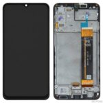 Samsung Galaxy A23 4G A235 black LCD screen replacement for A23 2022, genuine display for repair
