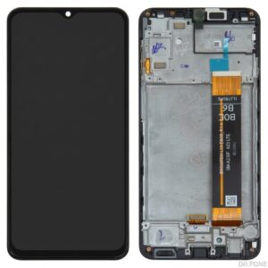 Samsung Galaxy A23 4G A235 black LCD screen replacement for A23 2022, genuine display for repair