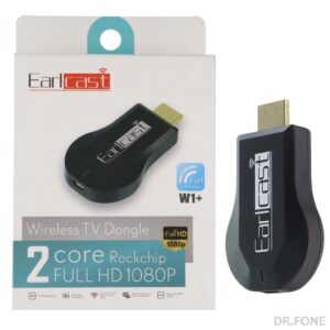 Earl Cast Wireless TV Dongle HDMI for wireless streaming and screen mirroring, compact plug-and-play design