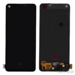 Original black LCD frame for Realme 9 4G and 9 Pro Plus RMX3392 RMX3393, replacement part.