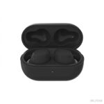 Maxlife MXBE-04 TWS Bluetooth 5.3 Earphones in matte black with compact USB-C charging case