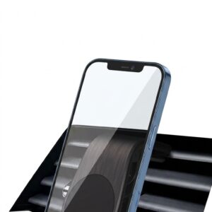 XO C82 Magnetic Air Vent Bracket sleek car mount holds smartphones securely for safe, hands-free driving
