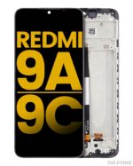 Refurbished LCD Assembly with Frame for Redmi 9C, 9A, 9AT, POCO C31, 10A, compatible with M2006C3LC/MG