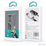 DEVIA 2-in-1 USB-C to Lightning Lanyard Cable 27W 1.2M Black
