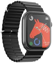 W8 PRO Wireless Charging Intelligent Sports Call Watch in black with sports tracking and call features