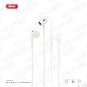 EP75 Series 4 lightning digital headset with copper ring speaker, original accessory for Apple devices