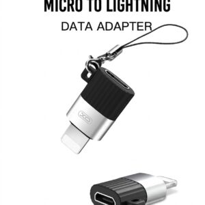 NB149-B Micro USB to Lightning Connector Adapter by XO in compact portable design
