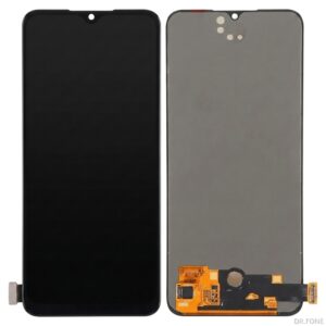 Vivo V21 and V21 5G OLED LCD display touch screen replacement in black, high-resolution, wide-edge design